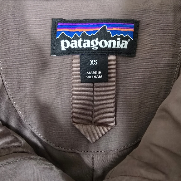 Patagonia Dusty Mesa High Pile Fleece Midlength Trench Parka Jacket Coat - Picture 5 of 7